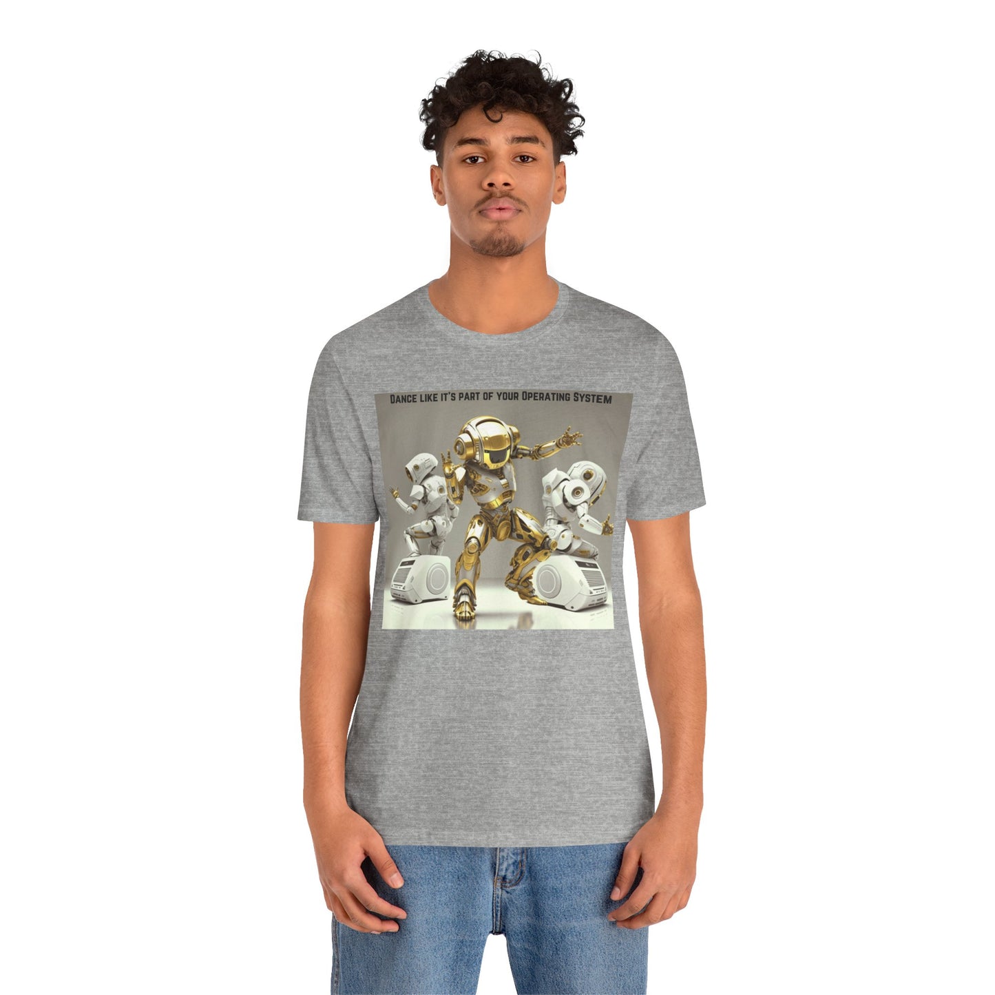 Dancing Robot | Tee | Party Gift | Rave | Techno | House Music | Hip Hop | Fun | Unisex | Men's | Women's | HD Graphics | All Ages | Cool | T-Shirt