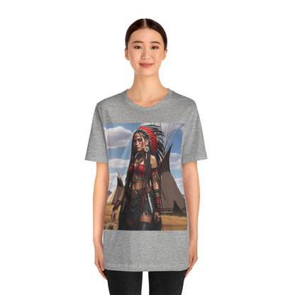 Native Love | HD Graphic | Indigenous American | Beautiful Woman | Unisex | Men's | Women's | Tee | T-Shirt