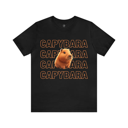 Capybara | Tik Tok | Animal Print | Cute | South America | Wildlife | Nature Lover's Gift | Unisex | Men's | Women's | Tee | T-Shirt