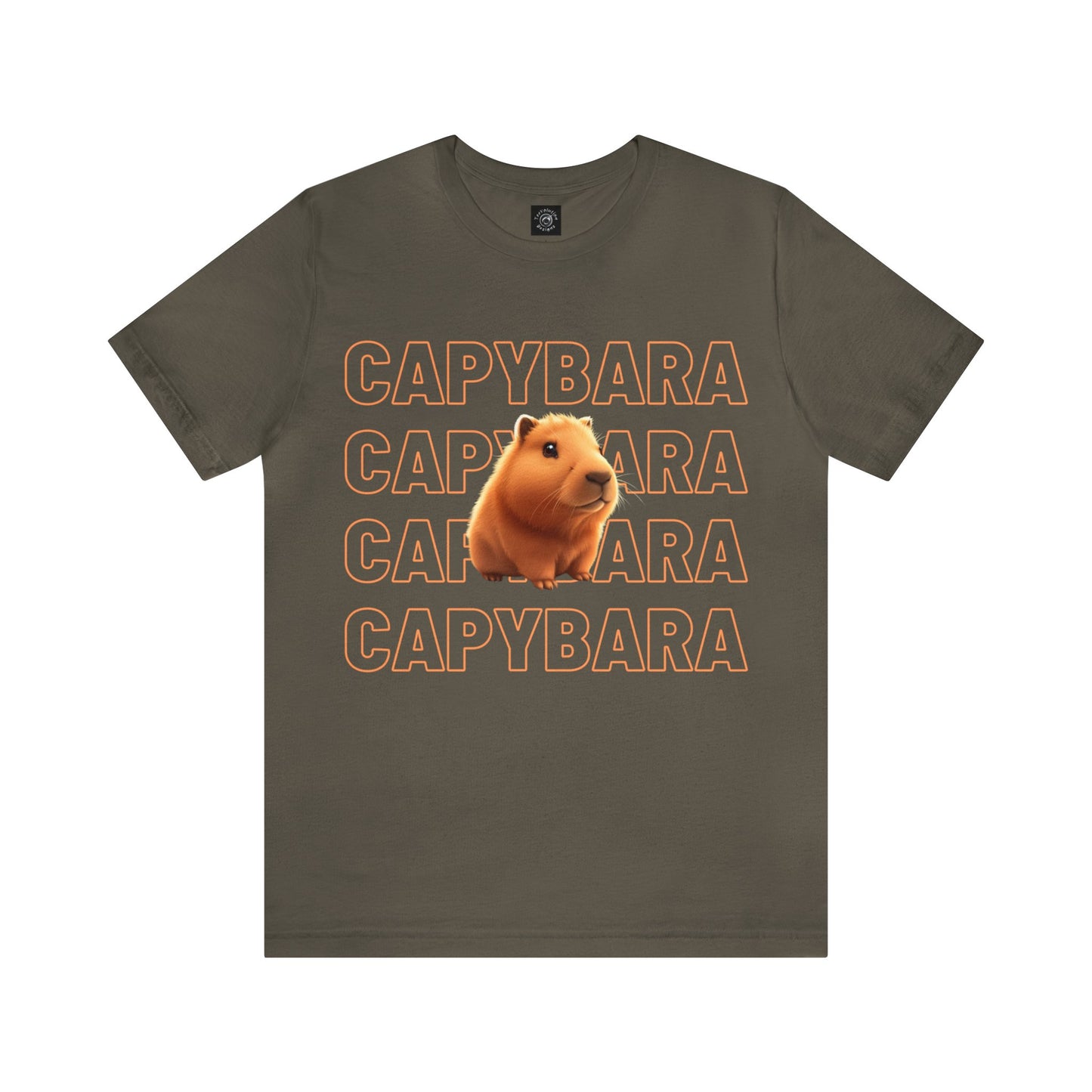 Capybara | Tik Tok | Animal Print | Cute | South America | Wildlife | Nature Lover's Gift | Unisex | Men's | Women's | Tee | T-Shirt