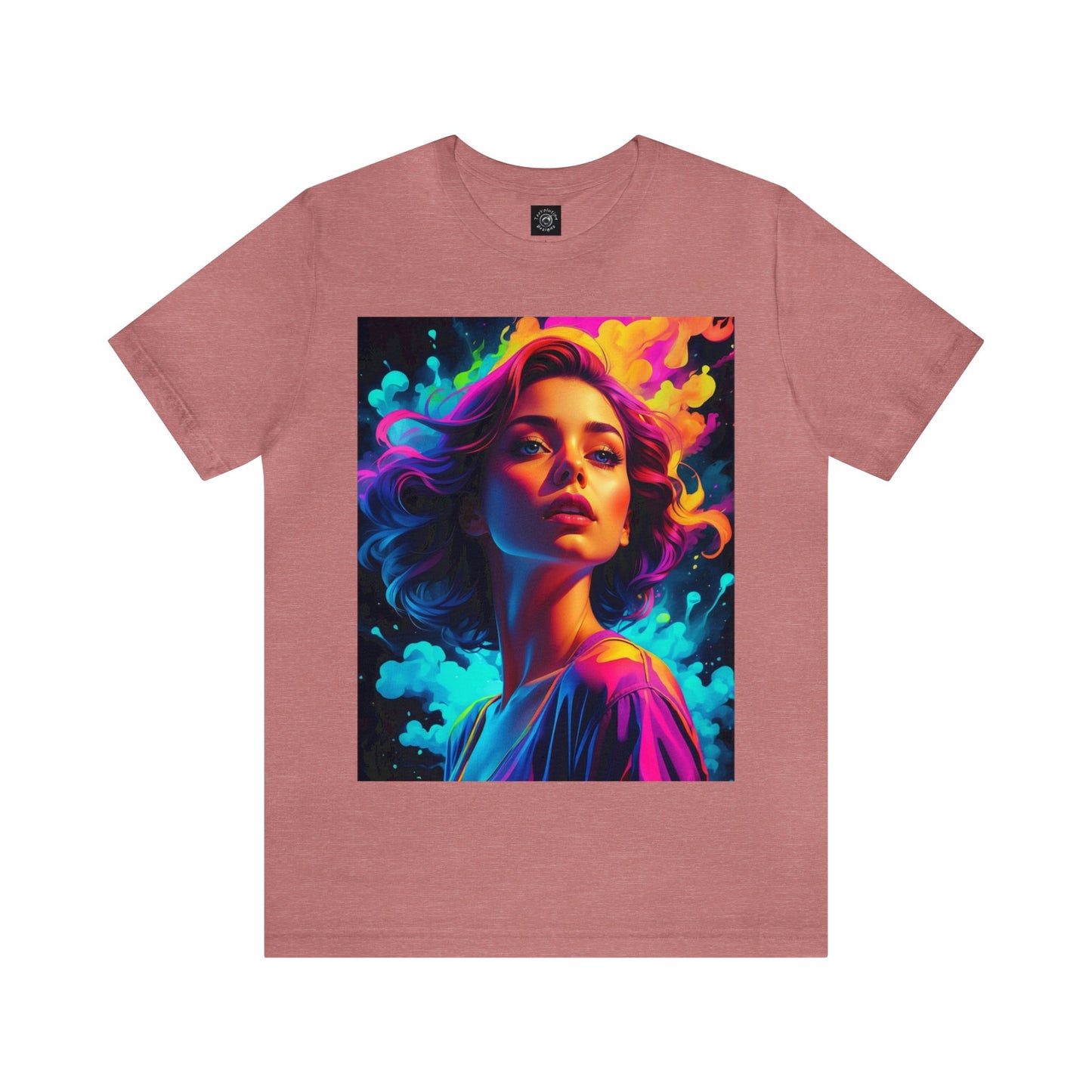 Holi Girl | HD Graphics | Festival of Colors | Vibrant | Coquette | Unisex | Men's | Women's | Tee | T-Shirt