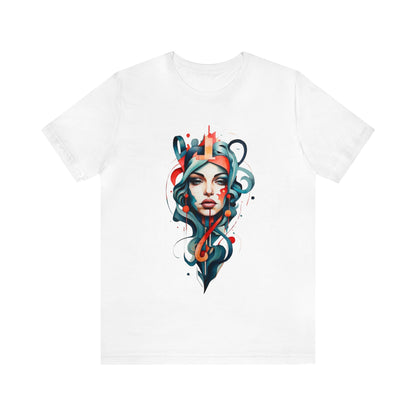 Abstract Woman's Face | HD Graphic | Classic Style | Men's | Women's | Tee | T-Shirt