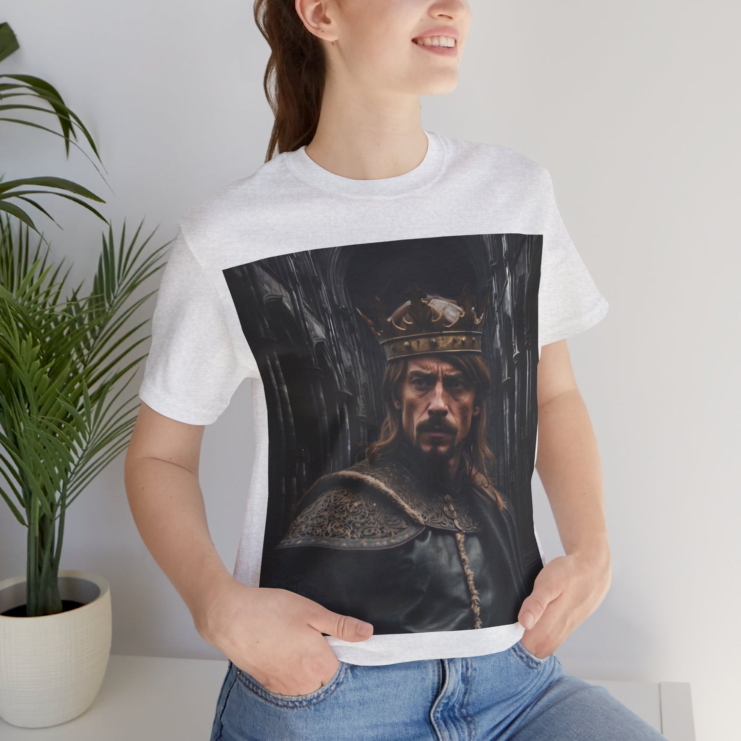 Uneasy Lies The Head | HD Graphic | King | Medieval | Unisex | Men's | Women's | Tee | T-Shirt