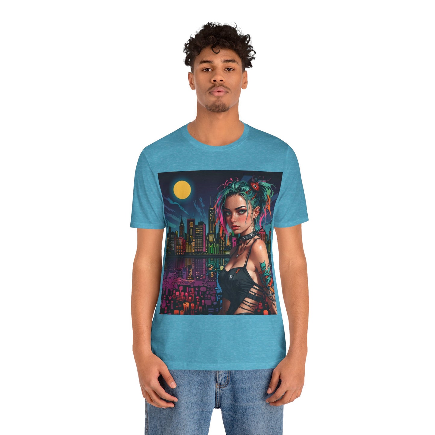 Cyberpunk Princess | Pastel | Cyberpunk | Unisex | Men's | Women's | Tee | T-Shirt