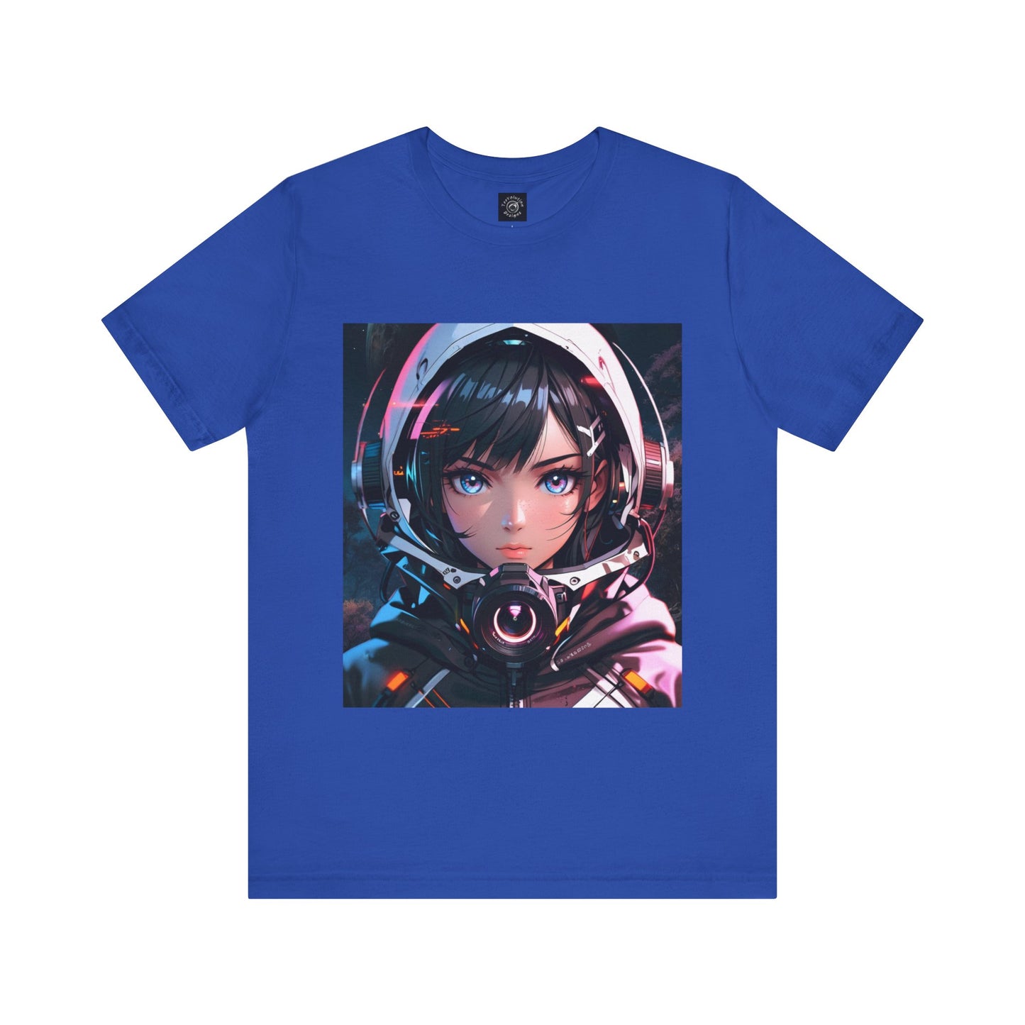 Starlit Stunner | HD Graphic | Sci-Fi | Anime | Woman Astronaut | Unisex | Men's | Women's | Tee | T-Shirt