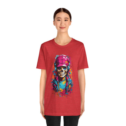 Colorful Skull | Gamer | Music | Intense | Unisex | Men's | Women's | Tee | T-Shirt