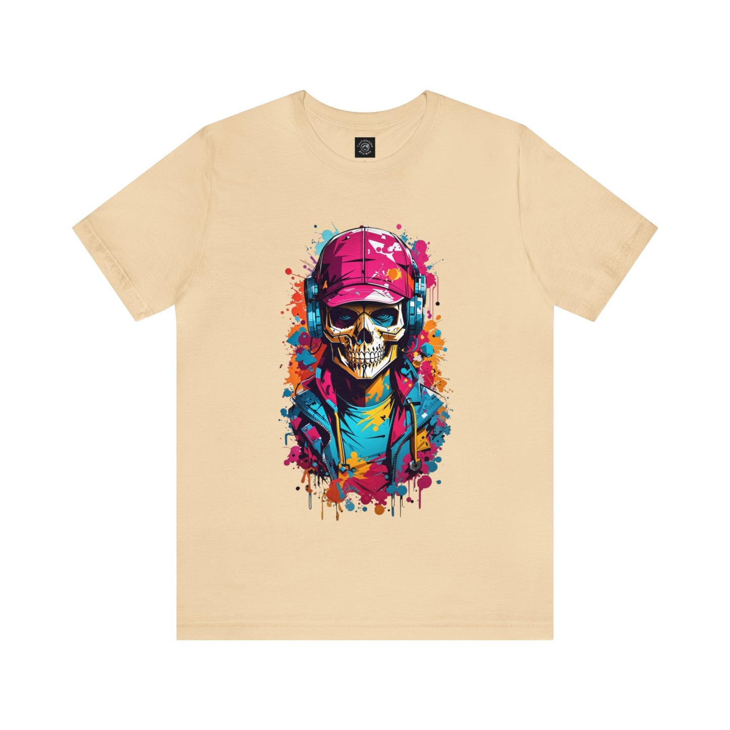 Colorful Skull | Gamer | Music | Intense | Unisex | Men's | Women's | Tee | T-Shirt