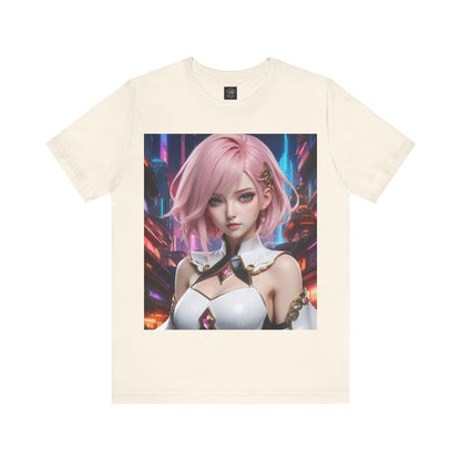 Kawaii Desu | Cute | Anime | CGI | Gamer | Fantasy Girl | Geek Gift | HD Graphics | Weeb | Waifu | Unisex | Men's | Women's| Tee | T-Shirt