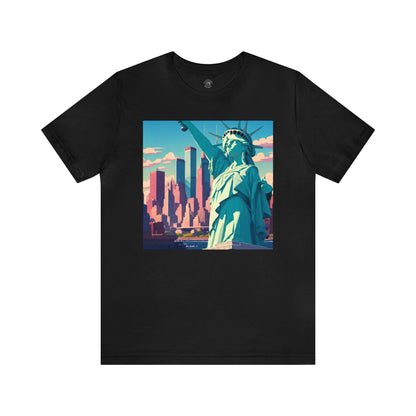 Statue of Liberty | Lady Liberty | Patriotic Gift | New York City | Independence Day | July 4th | USA | Freedom | Unisex | Men's | Women's | Tee | T-Shirt