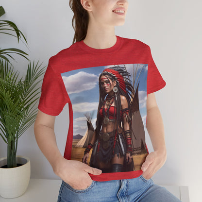 Native Love | HD Graphic | Indigenous American | Beautiful Woman | Unisex | Men's | Women's | Tee | T-Shirt