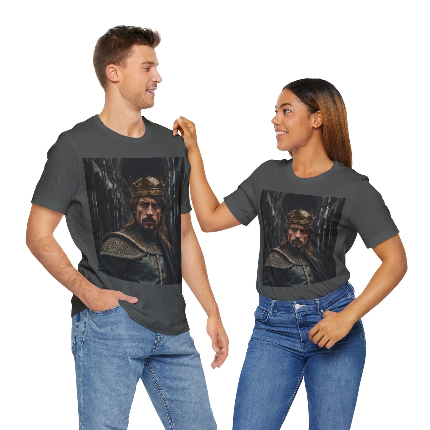 Uneasy Lies The Head | HD Graphic | King | Medieval | Unisex | Men's | Women's | Tee | T-Shirt