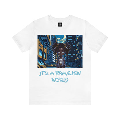 Brave New World | Black Girl Magic | Anime | HD Graphic | Trendy | Artwork |  Unisex | Men's | Women's | Tee | T-Shirt