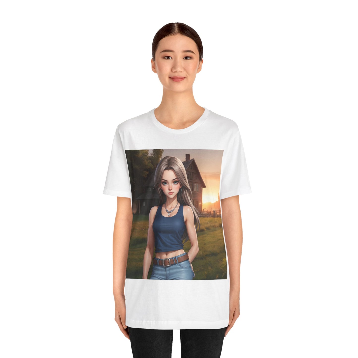 Country Girl | HD Graphic | Pretty Girl | Unisex | Men's | Women's | Tee | T-Shirt