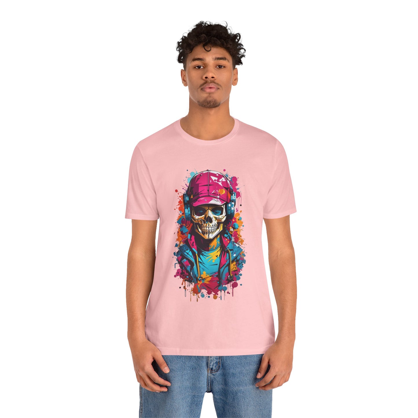 Colorful Skull | Gamer | Music | Intense | Unisex | Men's | Women's | Tee | T-Shirt