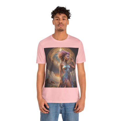 Morning Glory | HD Graphic | Black Woman | Goddess Vibes | Artistic | Unisex | Men's | Women's | Tee | T-Shirt