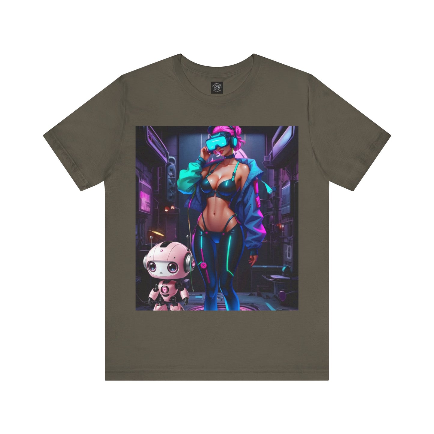 Cyber Cuties | HD Graphic | Anime | Cyber Punk | Unisex | Men's | Women's | Tee | T-Shirt