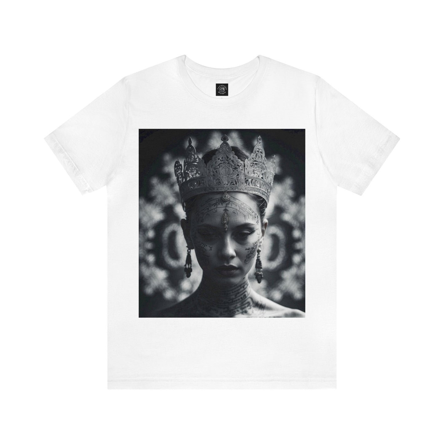 You Should See Me In A Crown | Photorealistic Graphic | Art | Tattooed Woman | Unisex | Men's | Women's | Tee | T-Shirt