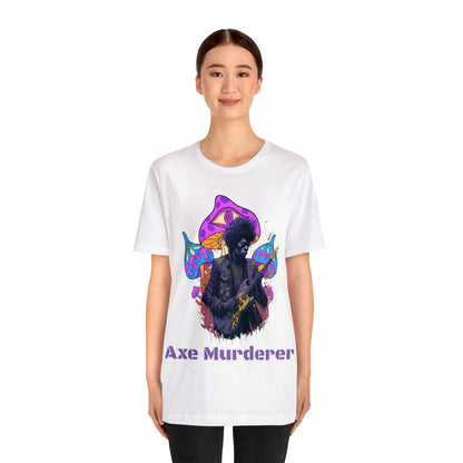 Axe Murderer | Guitar Hero | Psychedelic | Mushroom | Trippy | Unisex | Men's | Women's | Tee | T-Shirt