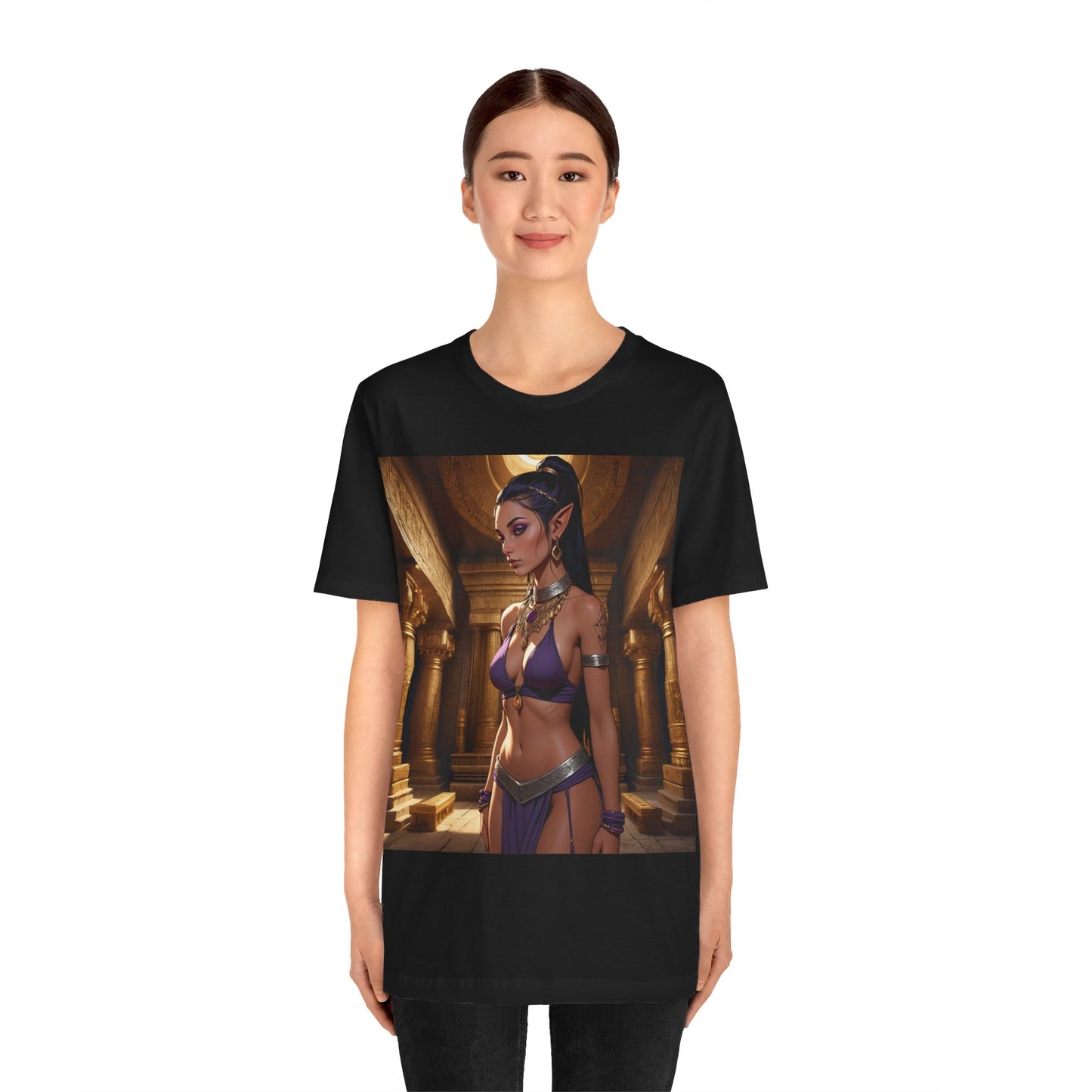 Keeper Of The Temple's Secrets | HD Graphic | Fantasy | Anime | Unisex | Men's | Women's | Tee | T-Shirt