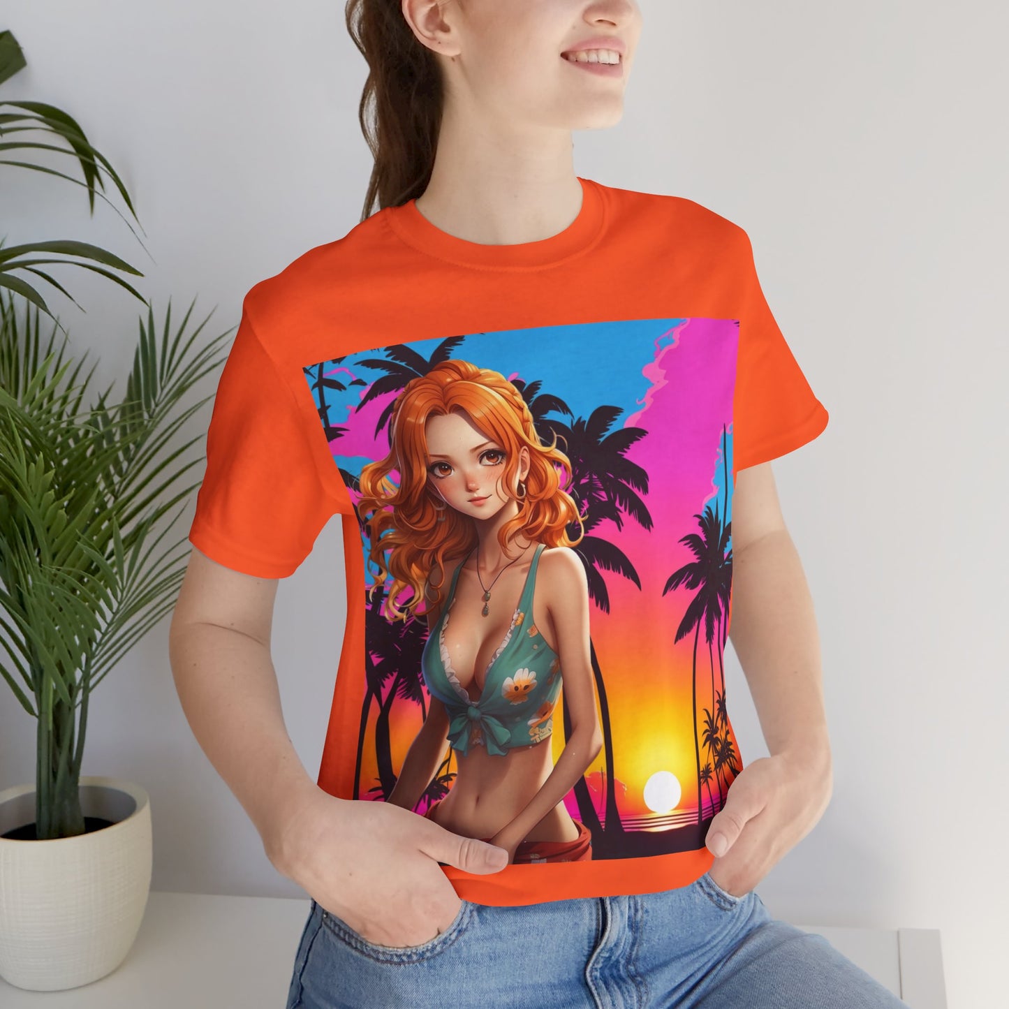 Summer Vibes |  Beach | Miami | Fun | Cute | Playful | HD Graphic | Unisex | Men's | Women's | Tee | T-Shirt