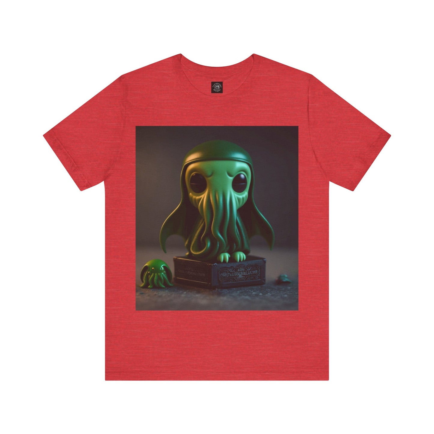 Cthulhu Pop Tee | H.P Lovecraft | The Book | Geek Gift | Fantasy Character | Sci Fi Lovers | Cute | Unisex | Men's | Women's | Tee | T-Shirt | Funko Style