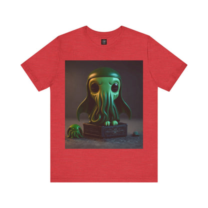 Cthulhu Pop Tee | H.P Lovecraft | The Book | Geek Gift | Fantasy Character | Sci Fi Lovers | Cute | Unisex | Men's | Women's | Tee | T-Shirt | Funko Style