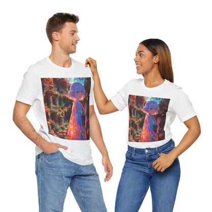 Floral Visions | HD Graphic| Anime | Pretty Girl | Unisex | Men's | Women's | Tee | T-Shirt