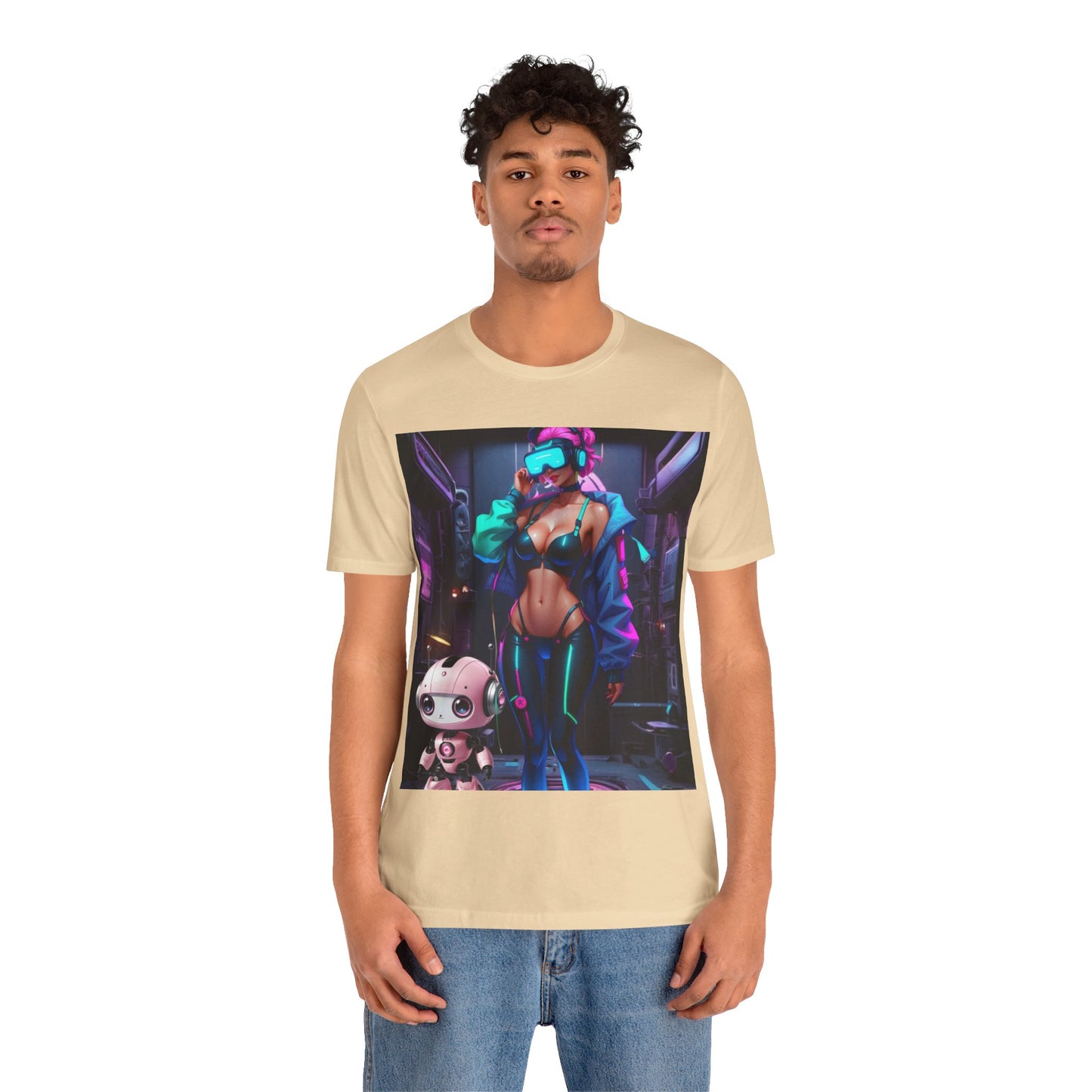 Cyber Cuties | HD Graphic | Anime | Cyber Punk | Unisex | Men's | Women's | Tee | T-Shirt