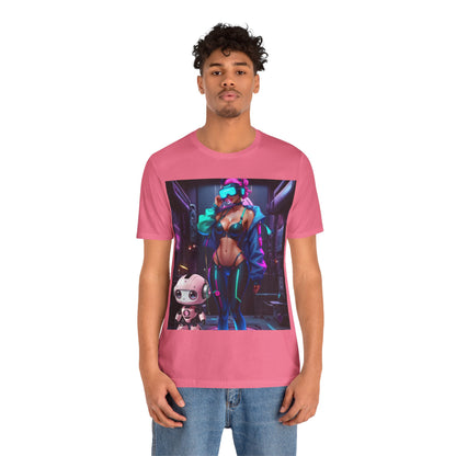 Cyber Cuties | HD Graphic | Anime | Cyber Punk | Unisex | Men's | Women's | Tee | T-Shirt