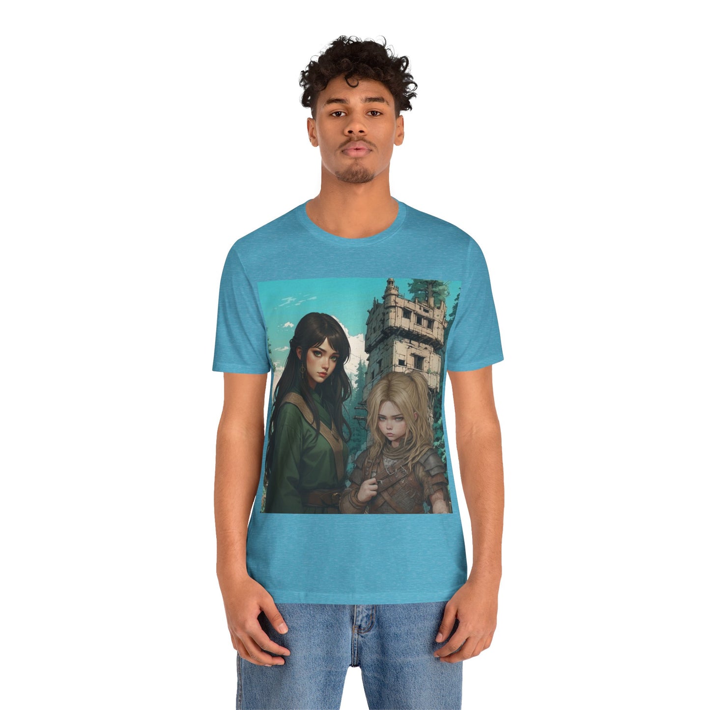 The Fallen Harbor | HD Graphic | Fantasy | Dungeons and Dragons | Unisex | Men's | Women's | Tee | T-Shirt