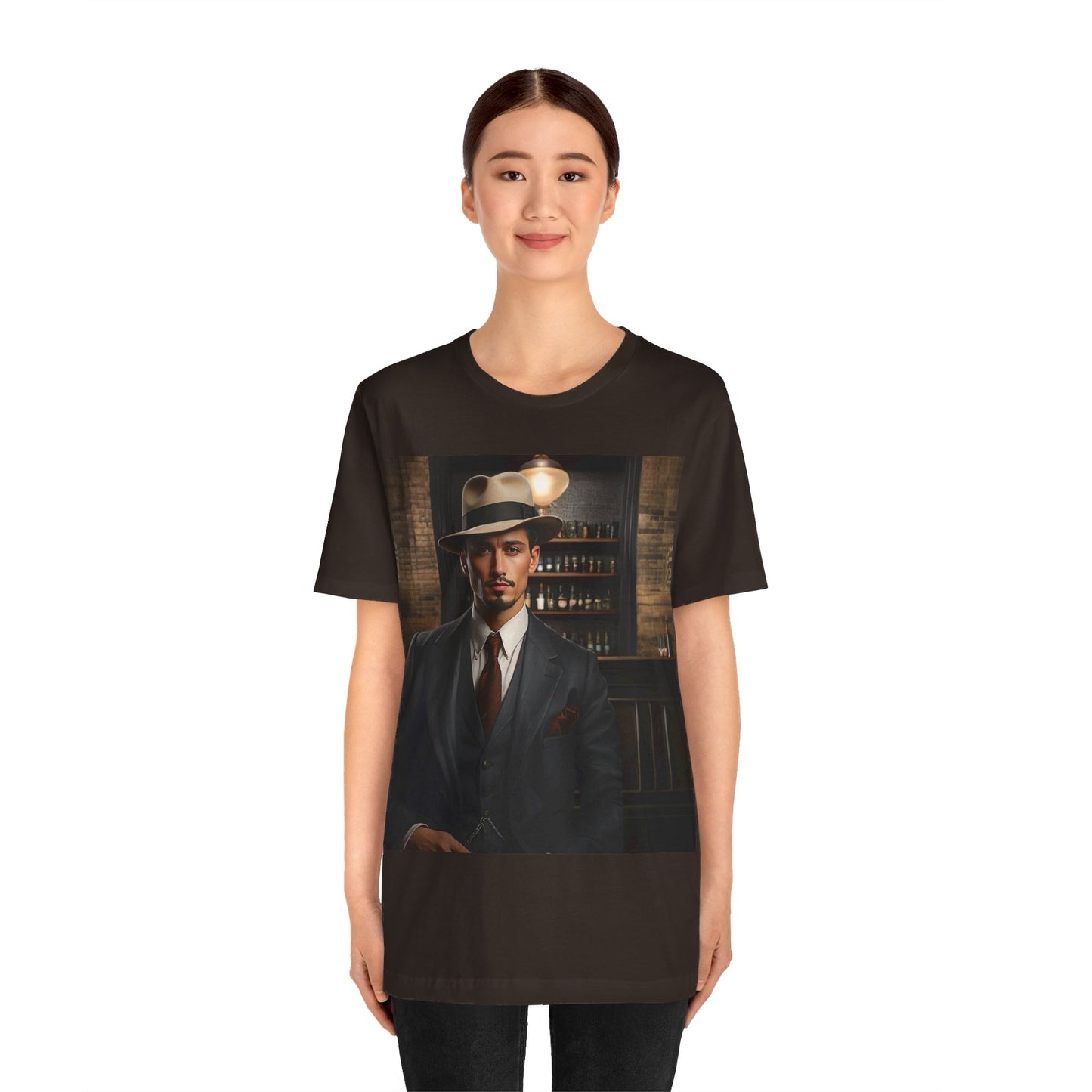 Gangster Is As Gangster Does | HD Graphic | Prohibition | Speakeasy | Unisex | Men's | Women's | Tee | T-Shirt