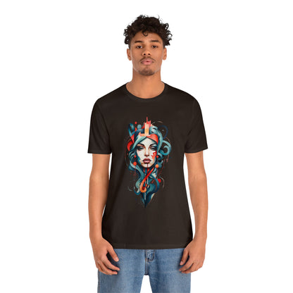 Abstract Woman's Face | HD Graphic | Classic Style | Men's | Women's | Tee | T-Shirt