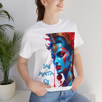 Maa Kali Tee | Jai Mata Di | Hindu Gift | The Black Mother | Spiritual | Unisex | Men's | Women's | Goddess | Victory To The | Mother Goddess | T-Shirt