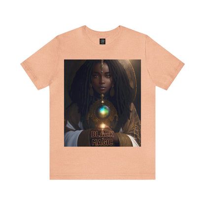 Black Magic | Tee | Priestess | Afrocentric | HD Graphic | Black Fantasy Character | Strong Women | Unisex | Men's | Women's | Tee | T-Shirt