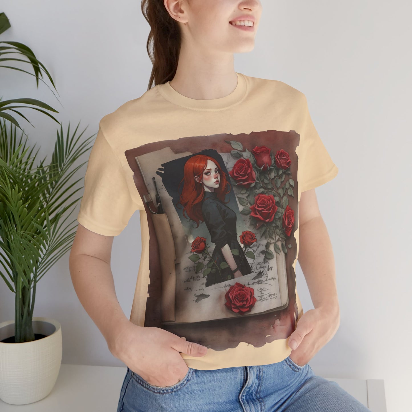 A Rose By Any Other Name | HD Graphic | Watercolor Style | Unisex | Men's | Women's | Tee | T-Shirt