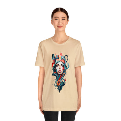 Abstract Woman's Face | HD Graphic | Classic Style | Men's | Women's | Tee | T-Shirt