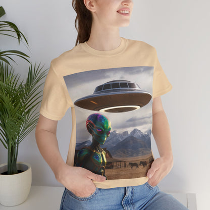 Believe! | HD Graphic | Alien | UFO | Close Encounter Of The First Kind | Spaceship | Unisex | Men's | Women's | Tee | T-Shirt