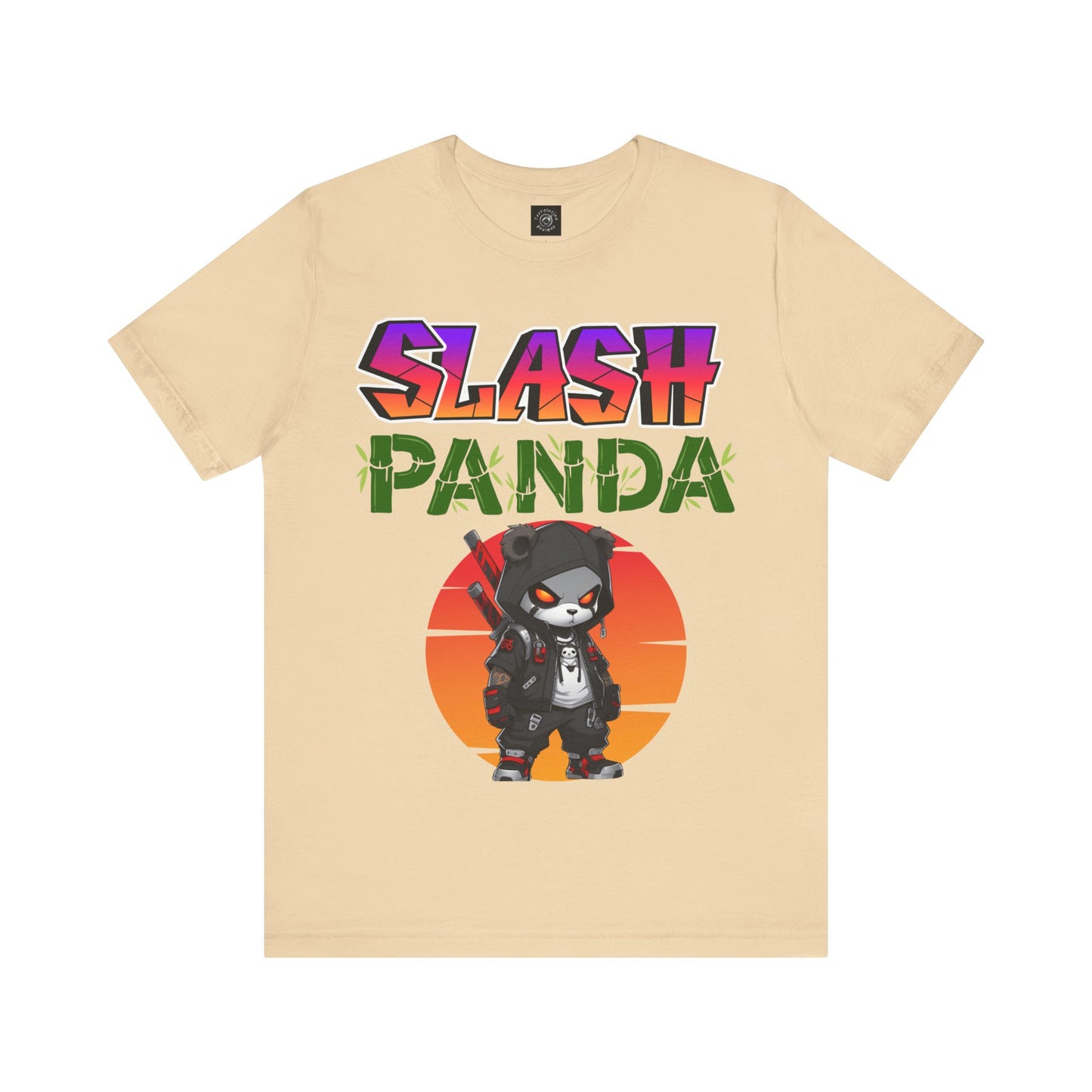 Slash Panda | Cute | Comic Book | Anime | Manga | Unisex | Men's | Women's | Tee | T-Shirt