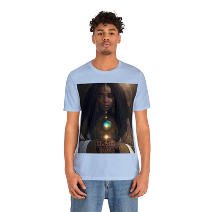 Black Magic | Tee | Priestess | Afrocentric | HD Graphic | Black Fantasy Character | Strong Women | Unisex | Men's | Women's | Tee | T-Shirt