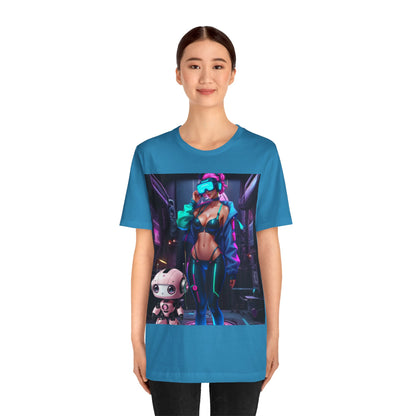 Cyber Cuties | HD Graphic | Anime | Cyber Punk | Unisex | Men's | Women's | Tee | T-Shirt