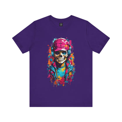 Colorful Skull | Gamer | Music | Intense | Unisex | Men's | Women's | Tee | T-Shirt