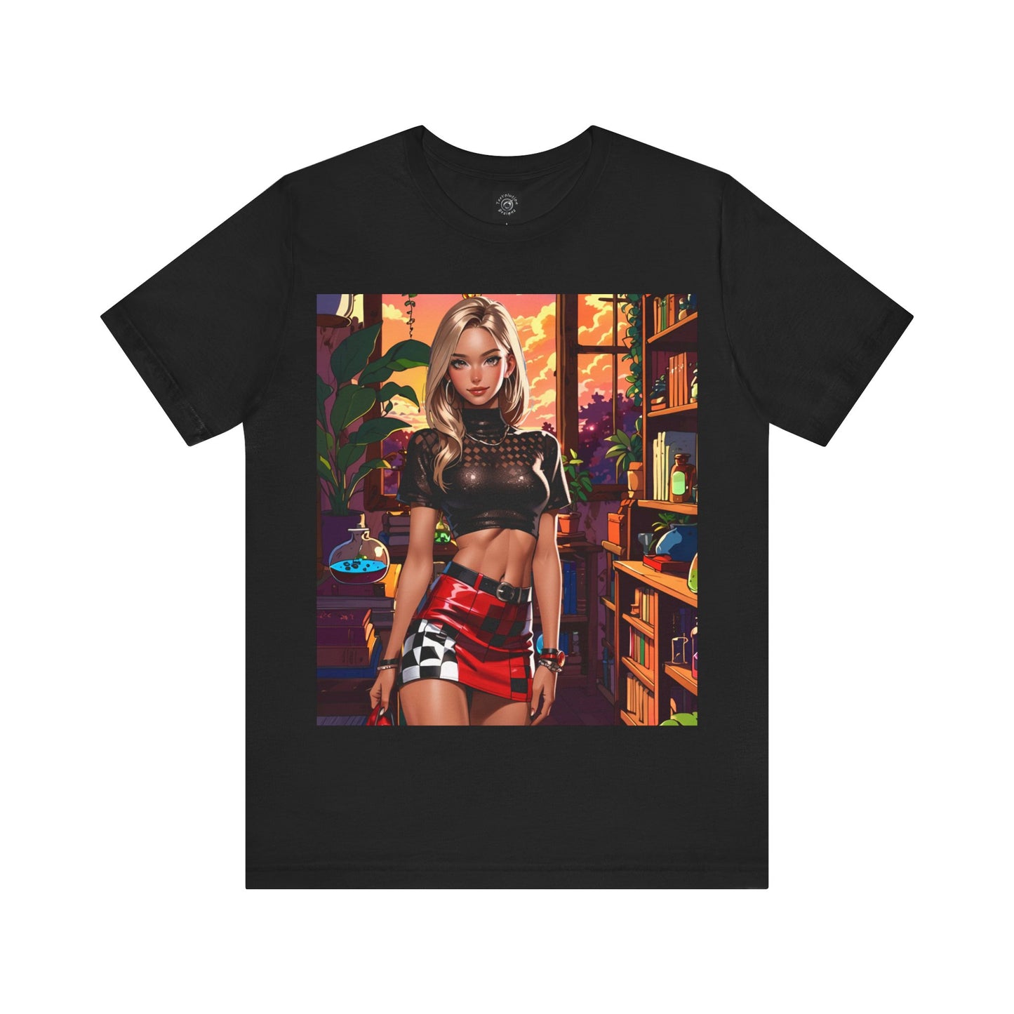 The Golden Hour | Anime | Mini Skirt | Pretty Girl | Unisex | Men's | Women's | Tee | T-Shirt