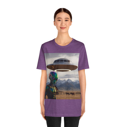 Believe! | HD Graphic | Alien | UFO | Close Encounter Of The First Kind | Spaceship | Unisex | Men's | Women's | Tee | T-Shirt