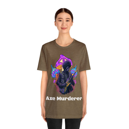 Axe Murderer | Guitar Hero | Psychedelic | Mushroom | Trippy | Unisex | Men's | Women's | Tee | T-Shirt