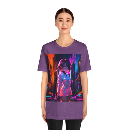 Crossroads Of Color | HD Graphic | Abstract | Neon Color | Anime | Unisex | Men's | Women's | Tee | T-Shirt