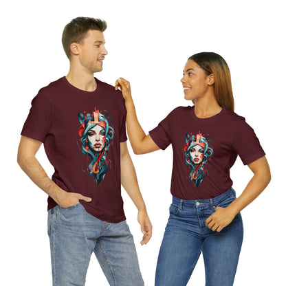 Abstract Woman's Face | HD Graphic | Classic Style | Men's | Women's | Tee | T-Shirt