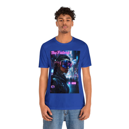 The Future Is Now | Anime Gift | Fantasy Girl |Cyberpunk | Sci Fi | Futuristic | HD Graphics | Unisex | Men's | Women's | Tee | T-Shirt