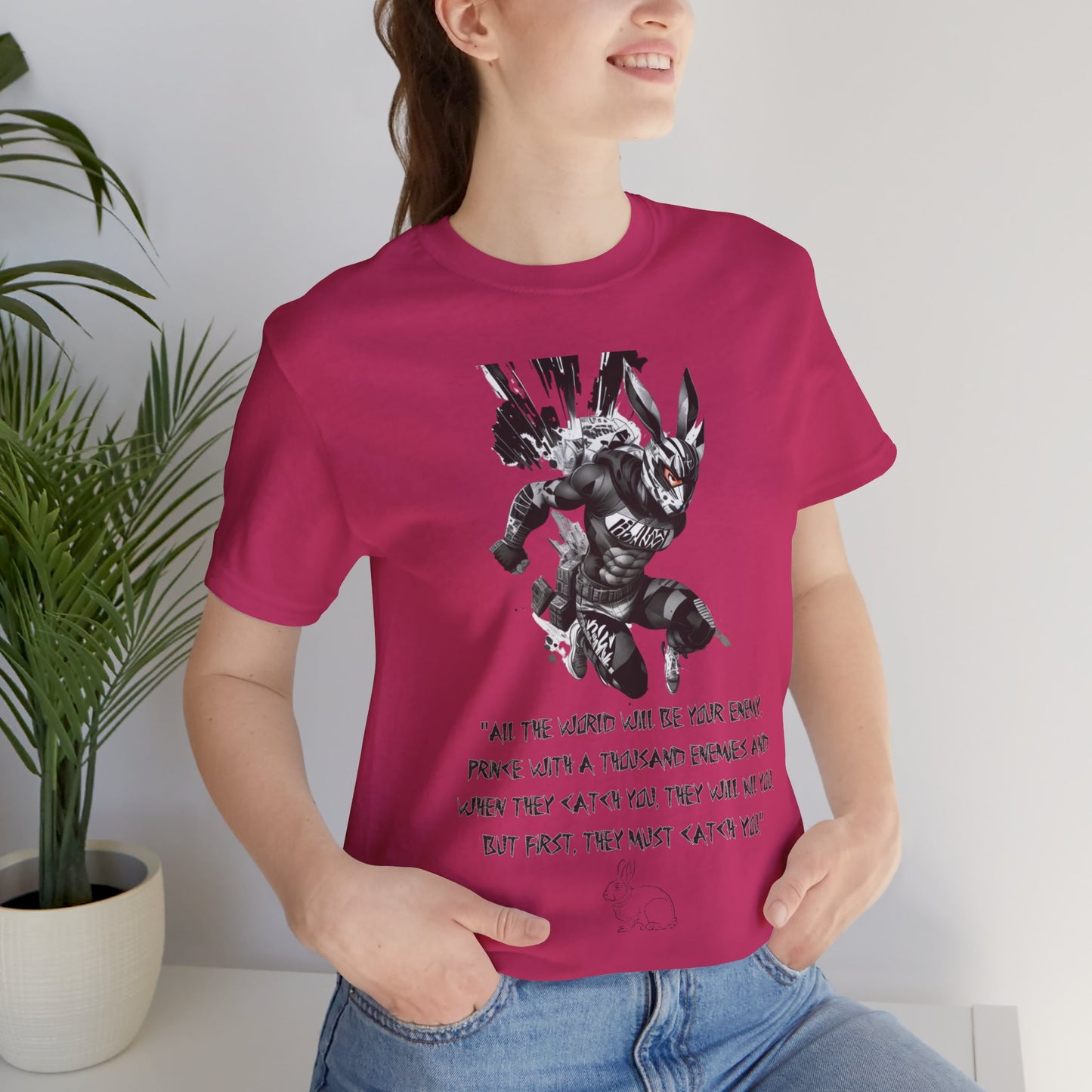 Don't Go Tharn | Watership Down | Quote | Richard Adams | Rabbit | Comic Art | Bunny | Unisex | Men's | Women's | Tee | T-Shirt