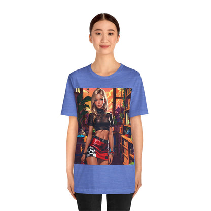 The Golden Hour | Anime | Mini Skirt | Pretty Girl | Unisex | Men's | Women's | Tee | T-Shirt