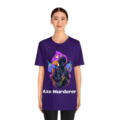 Axe Murderer | Guitar Hero | Psychedelic | Mushroom | Trippy | Unisex | Men's | Women's | Tee | T-Shirt